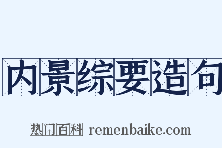 内景综要造句是什么意思的图片
